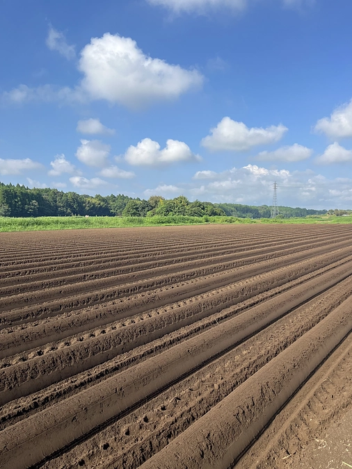 荒れた耕作放棄地を美しい畑に変える