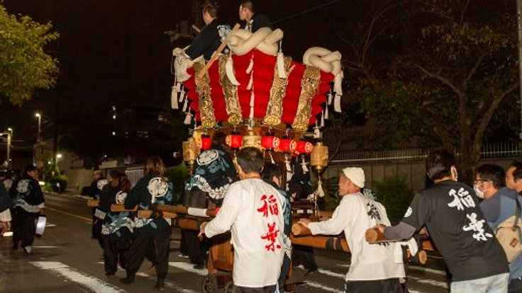 「稲葉秋祭り」子供達の笑顔     町内の活性化