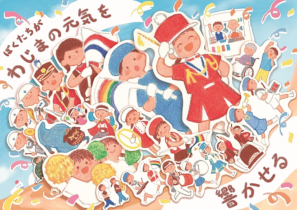 各月の作品、出揃いました。6月：輪島市民まつり