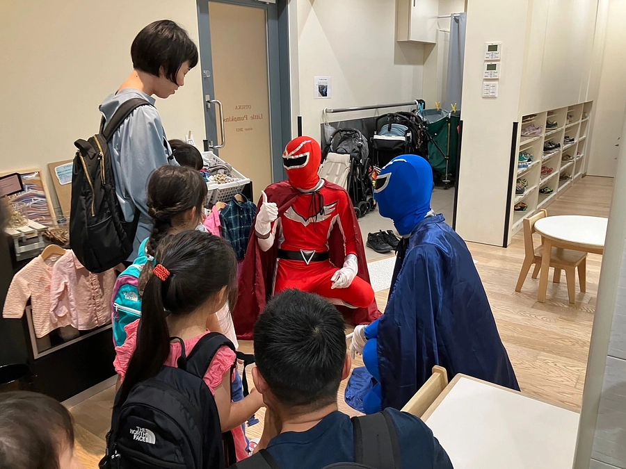 パンプキンジャー参上！in大塚りとるぱんぷきんず