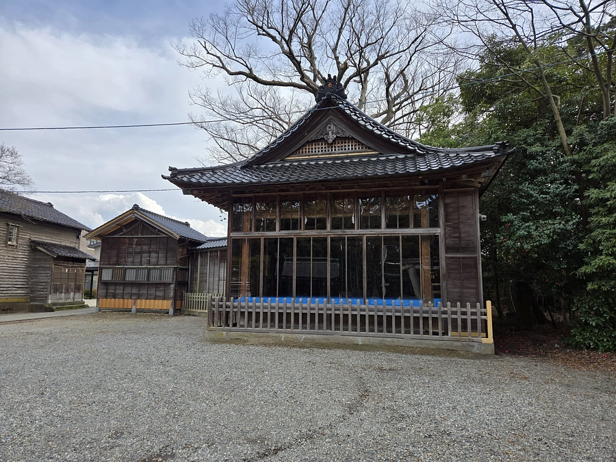 能舞台修繕工事が完了しました