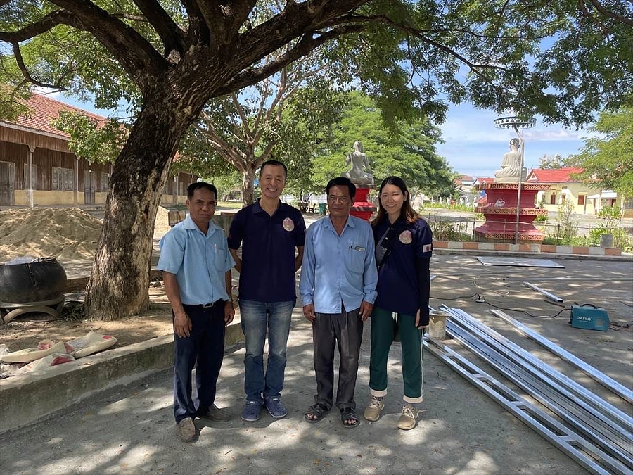 水道建設の様子１