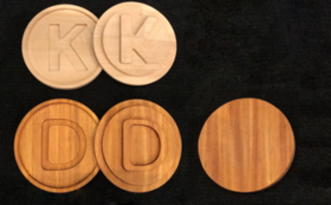 木製コースター（蓋付）