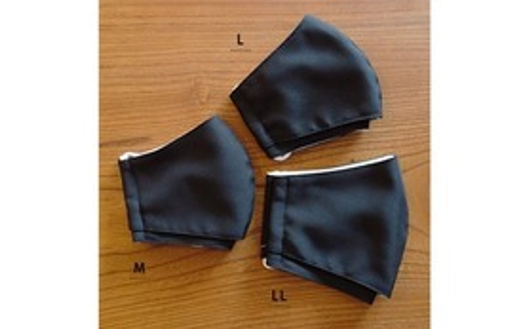 つけたまマスク 黒 日本製 1枚