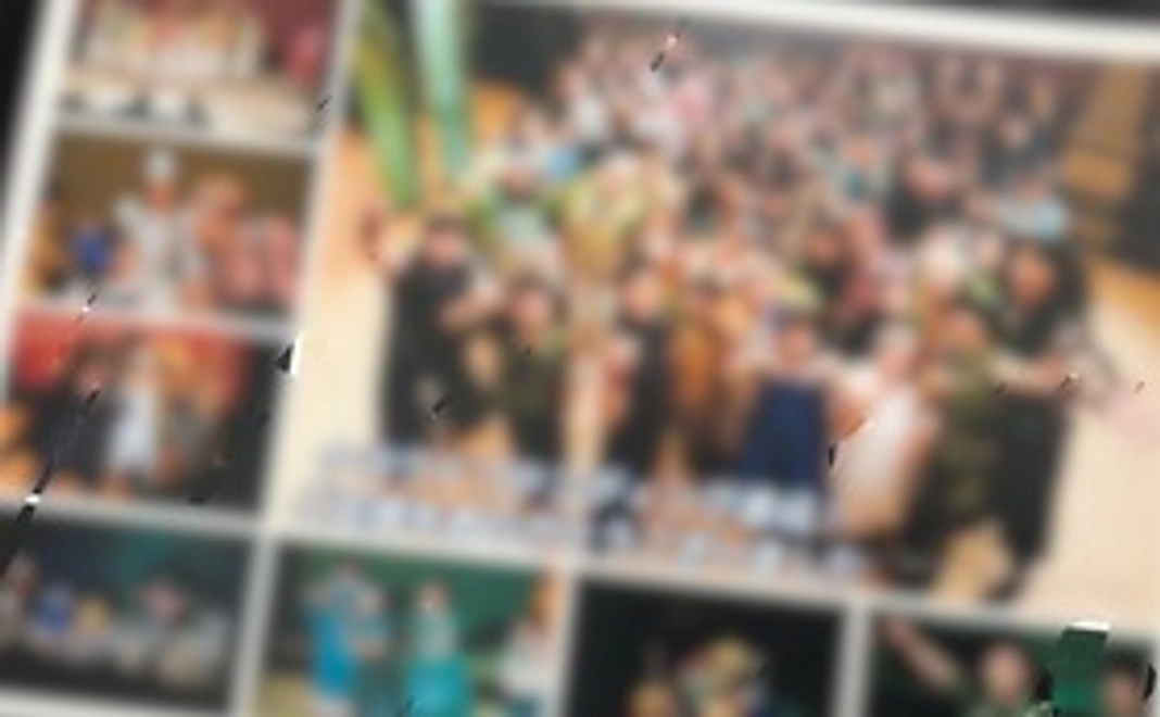 舞台写真入りメッセージカード