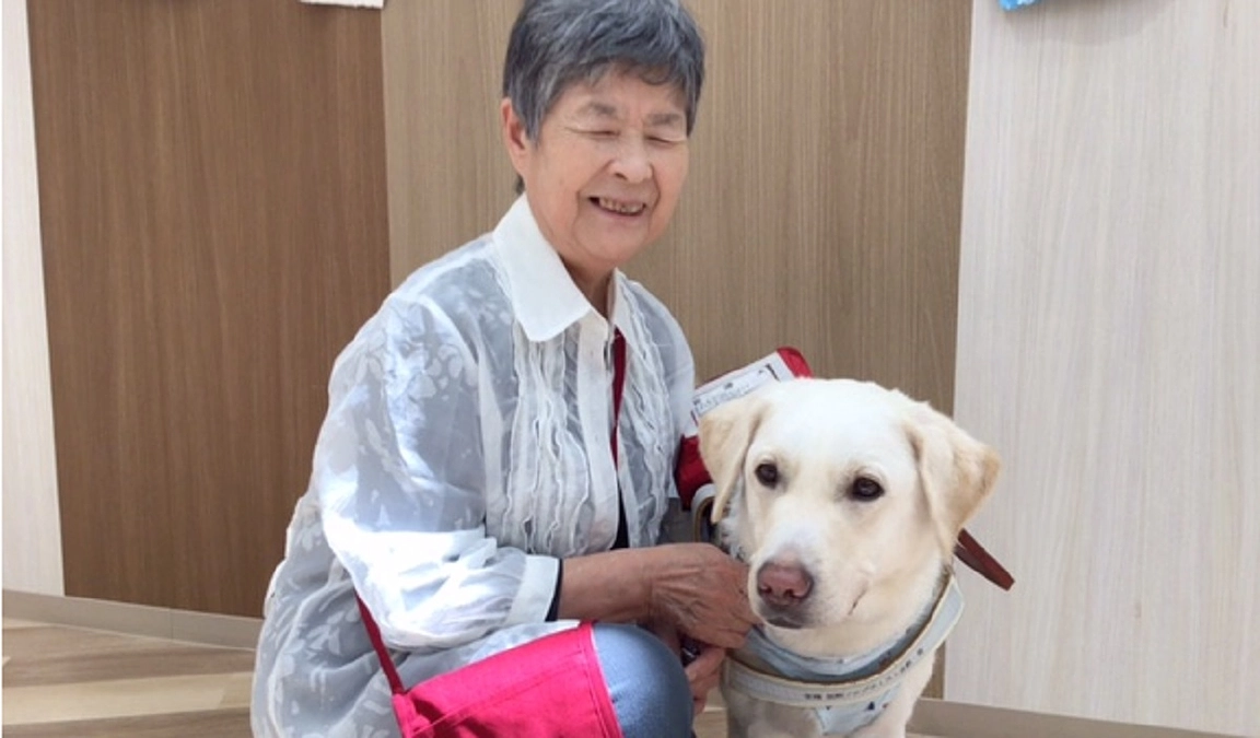 ユーザートーク（山野さんと盲導犬オリオン）