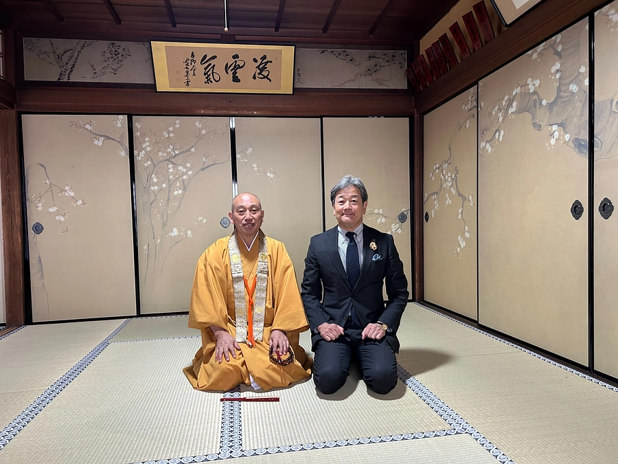 桜の襖絵修復後、一般公開が始まりました！