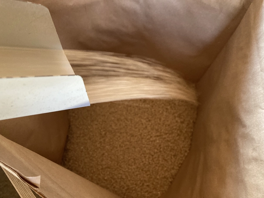 リターン準備〜その６。籾摺り（玄米にする）作業を行いました！