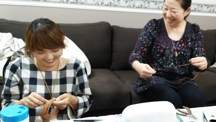 たくさんの方に海のかけらのアクセサリー作りを楽しんでほしい！