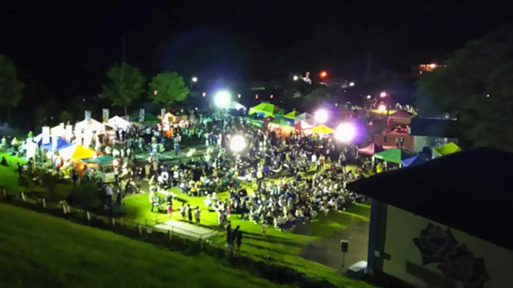 山形県村山市「夜のバラまつり」を盛大に開催したい！