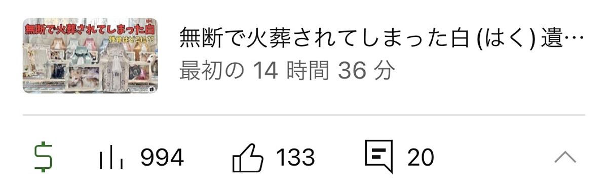 白ちゃんの残骨はどこに??