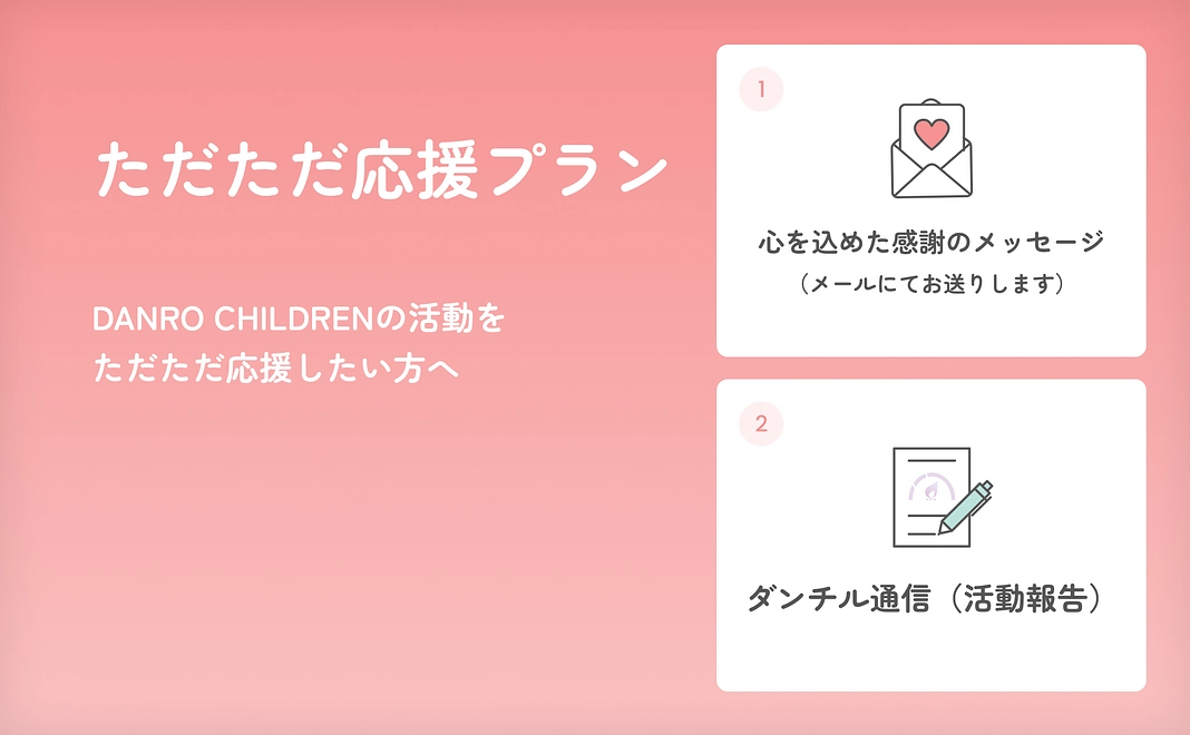 ただただ応援プラン