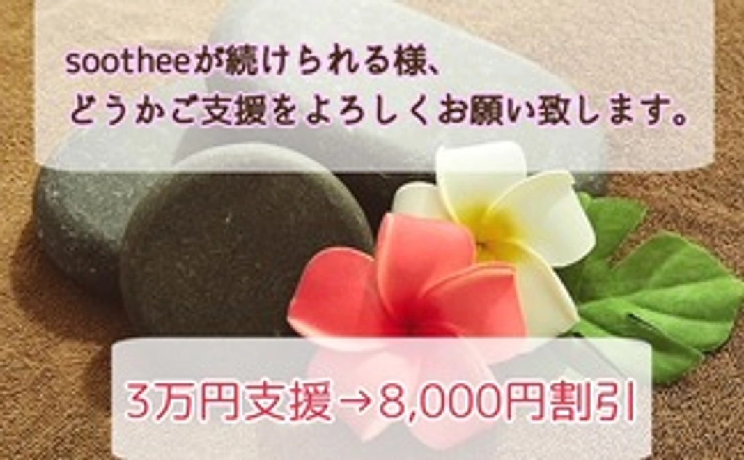 リターン付きご支援　3万円支援→8,000円引券