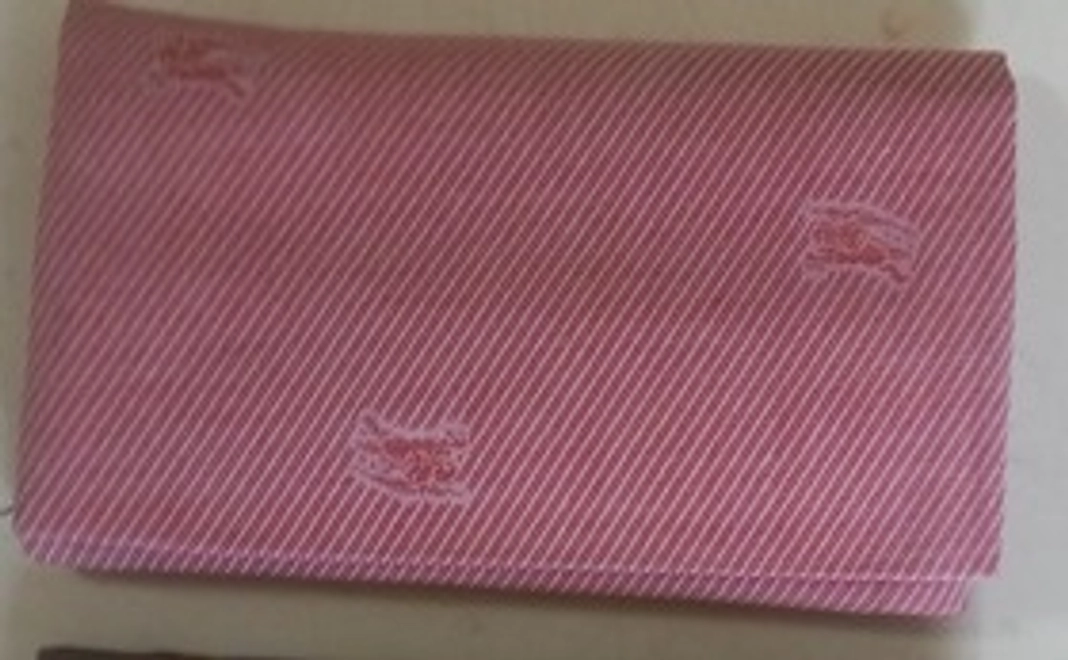 感謝のメールと古布を利用した携帯用のティッシュケース