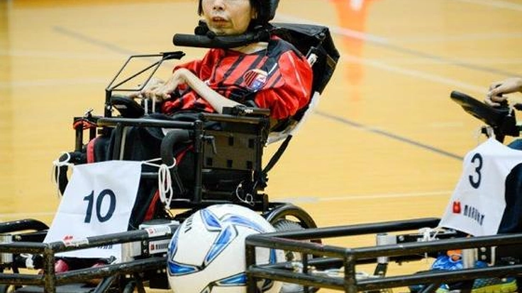 電動車椅子サッカーＷ杯日本代表になるために応援をお願いします