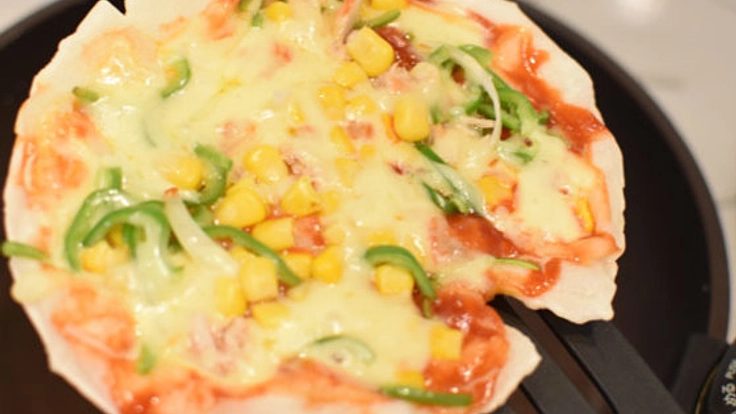 忙しいお母様必見！美味しくて簡単な"もちピザシート"を広めたい