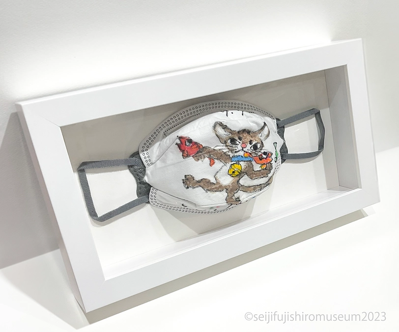 直筆マスクの額装ができました!！