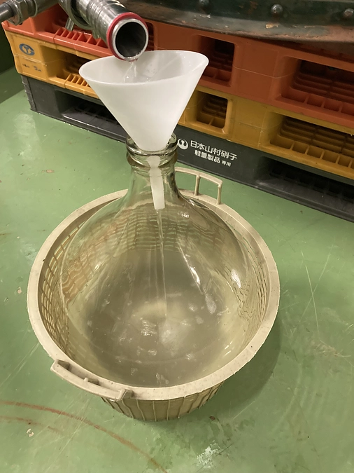 いよいよ上槽です(*^^*)