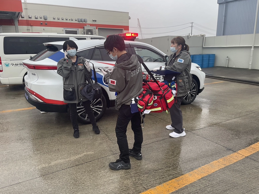 【ラピッドカー】初出動を迎えました