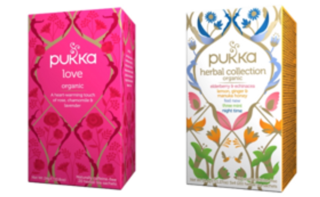 Cコース：PUKKA オーガニックティー（2箱）+ ファシリティドッグポストカード