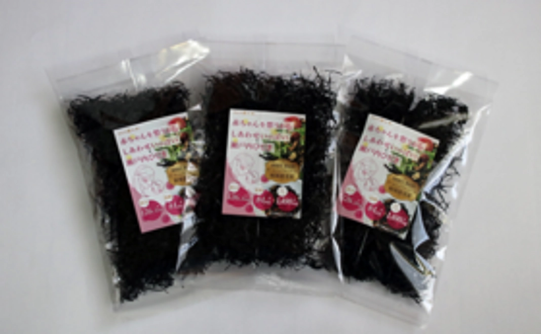 しあわせいっぱい「瀬戸内ひじき」3袋セット