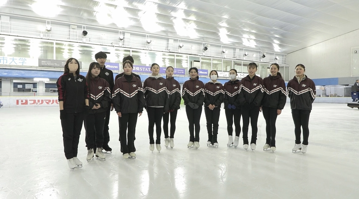 部練を行いました！⛸️🤍