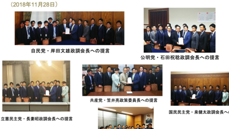 若い政治家を増やす為に被選挙年齢の18歳引下げを実現したい！