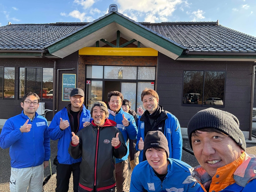 珠洲市にて、住宅の片付けや災害ごみの搬出支援、及びチャンピオンカレーによる炊き出し支援を実施しました