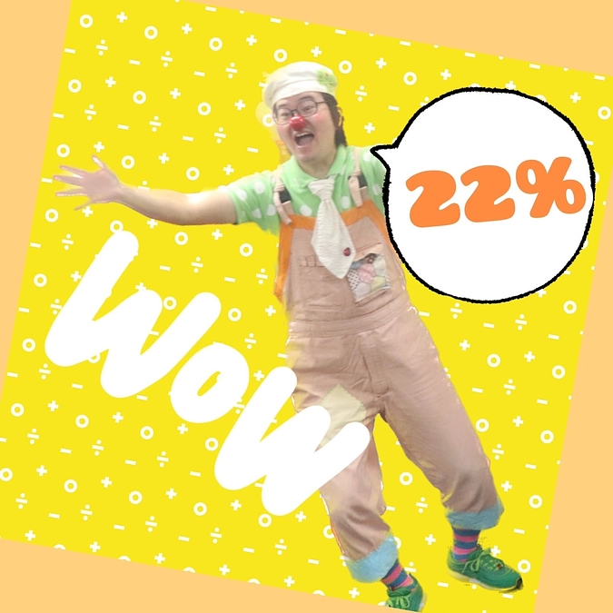 22%到達‼️ もう、あふれちゃいますね❣️