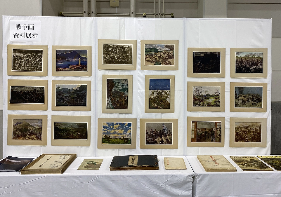 戦争画を知っていただく活動も行なっています。
