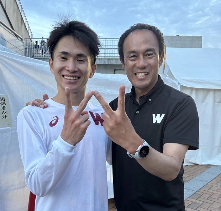 日本インカレで山口智規が二冠の快挙！