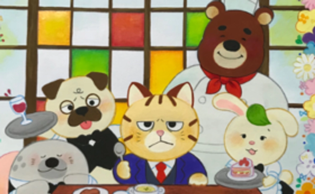 絵本「世界一やさしいレストラン」1冊（¥3,000コース）