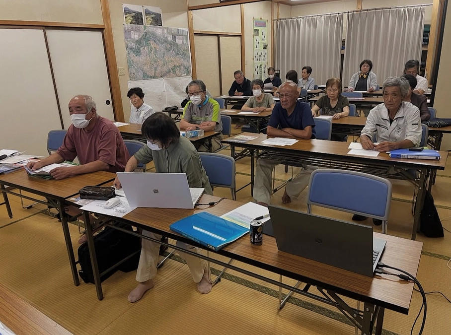 添谷集落でクラウドファンディング説明会をおこないました