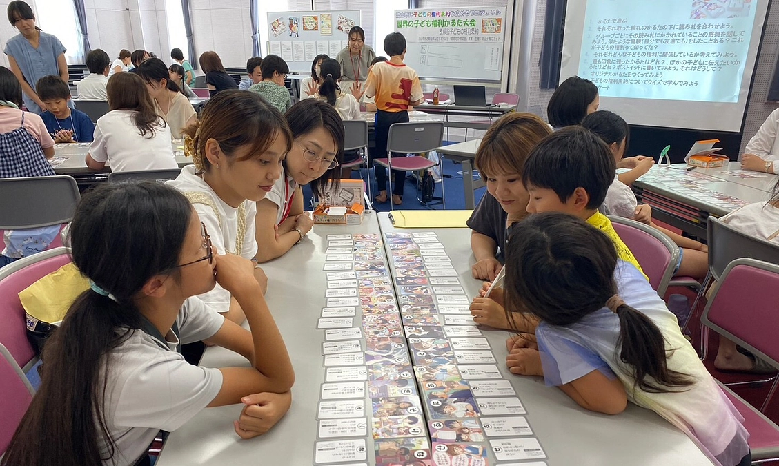 千葉県流山市にて、世界の子ども権利かるたワークショップを開催しました！