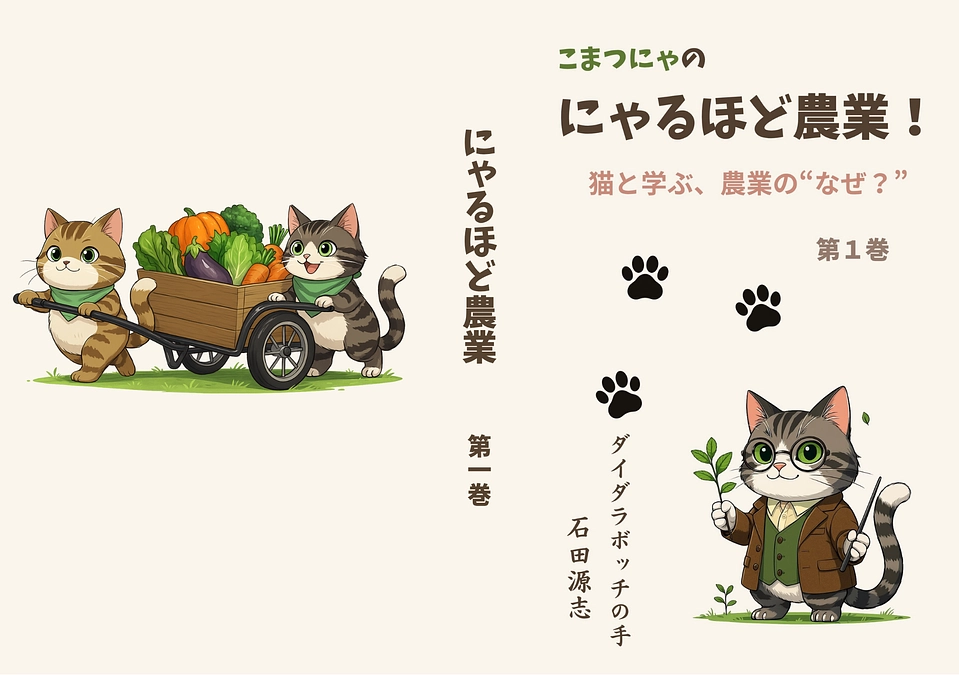 こまつにゃが形になりました。