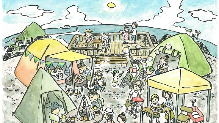 被災の富崎館復活へ｜地域を未来へつなぐ防災キャンプ場に再生したい！