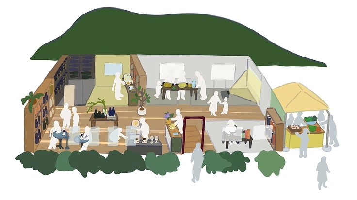 つくり手と地域をつなぐ「複合ワインショップ」計画