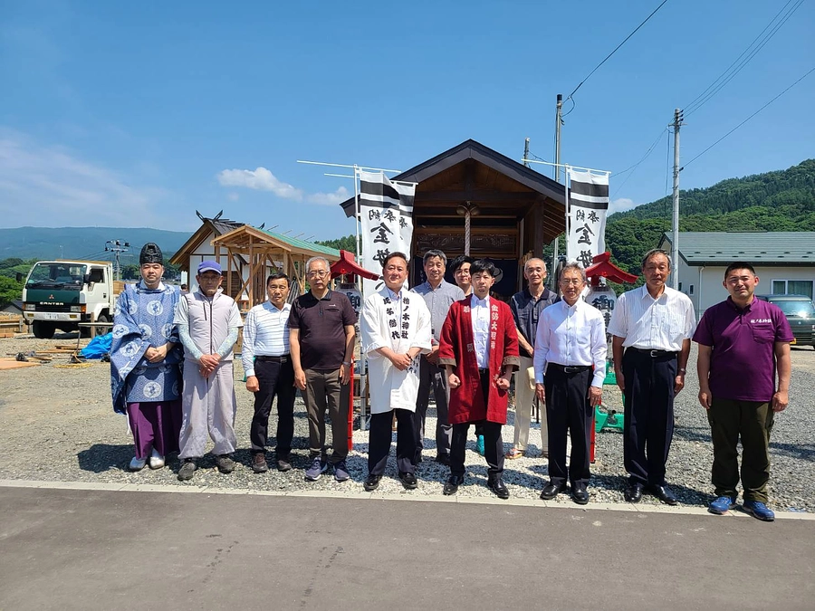いよいよ　シン・枋ノ木神社金勢大明神移転プロジェクトクラファン開始へ