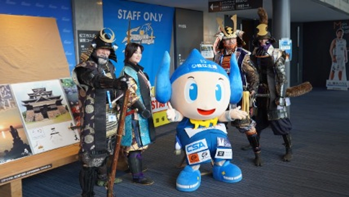 Bリーグ　島根スサノオマジックの試合に応援にいきました！