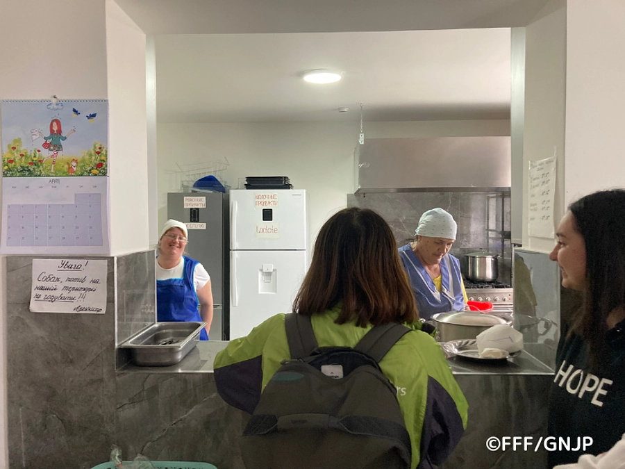 残り8日！孤児院の調理スタッフからメッセージが届いています。