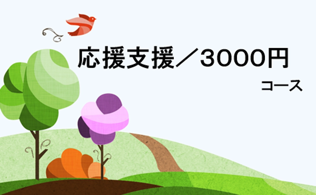応援支援/3,000円