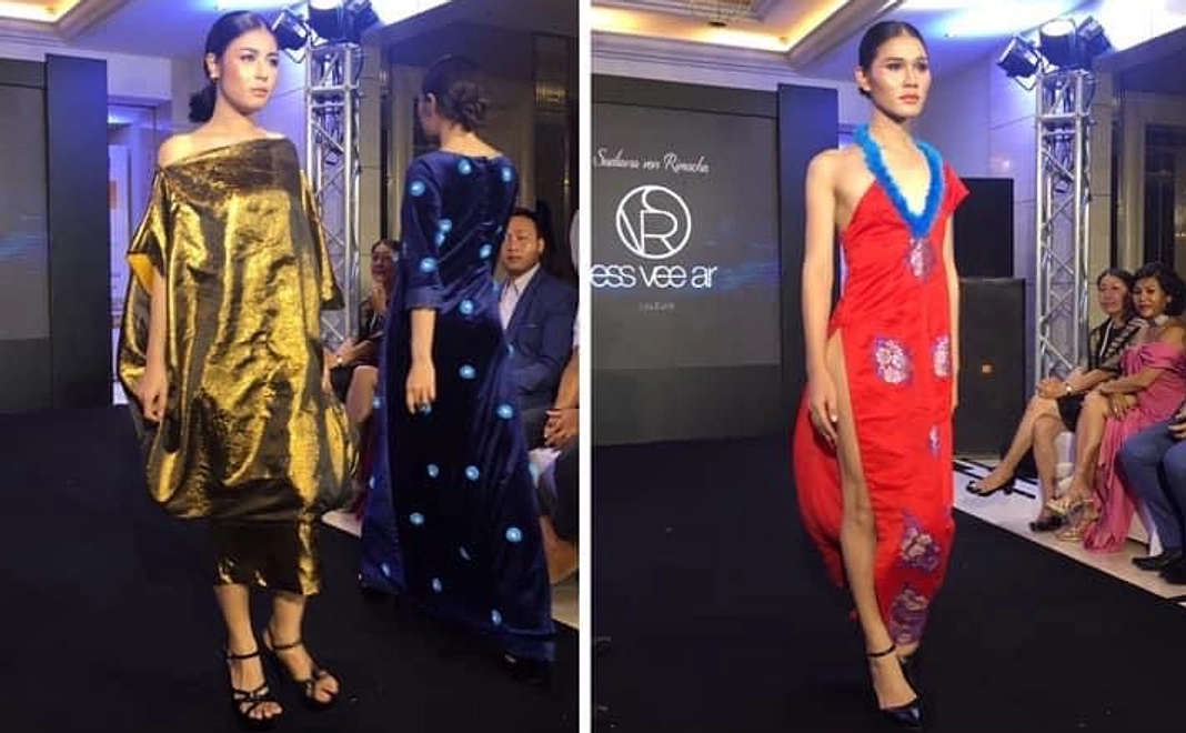 サンクスメール&ランウェイ写真（デザイナーのサイン入り）