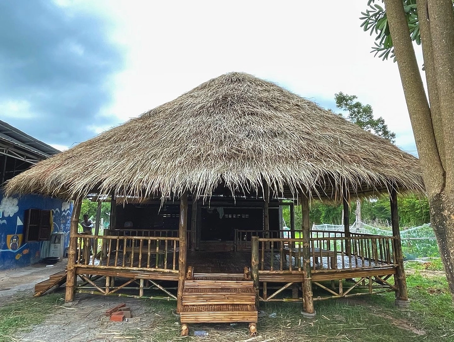 【活動報告 第1弾！】東屋建設