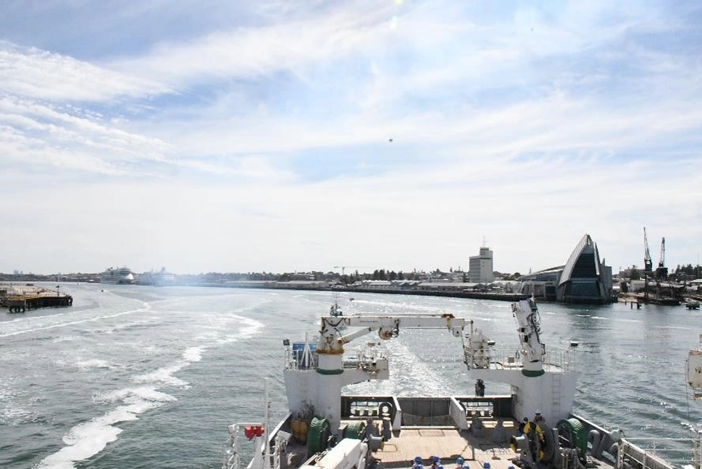 2024年1月11日「出港しました」