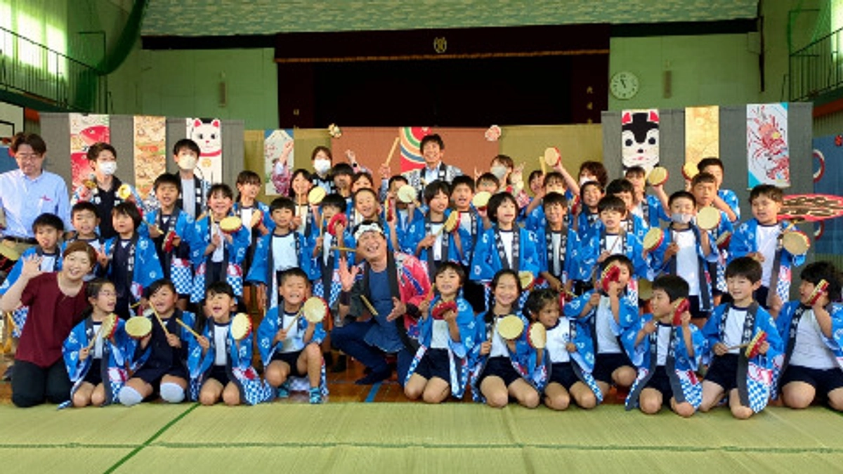 鹿屋市立西俣小学校で鑑賞会が実施されました！