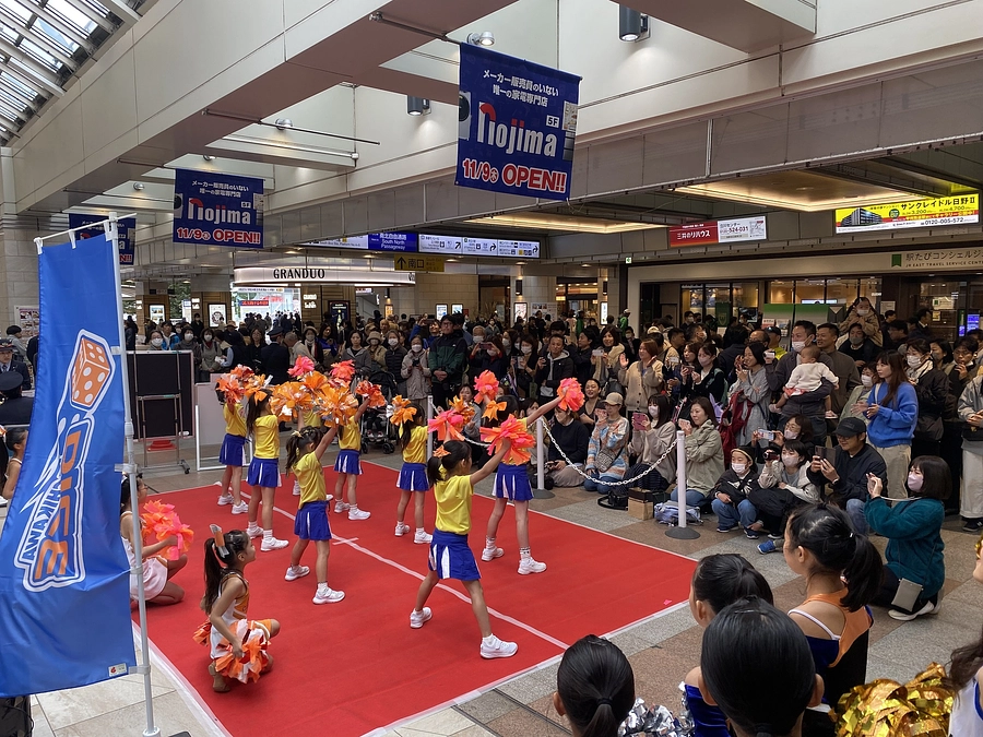 秋のスポチャレ立川駅2023!にて大々的にPR致しました