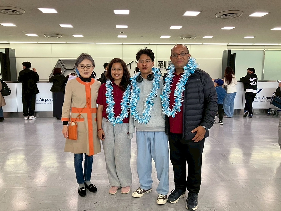 富士大会に向けて日本に到着！