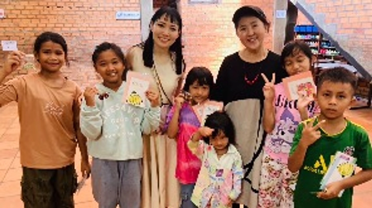 カンボジア作品展 お名前掲載リターン・ワークショップの活動報告