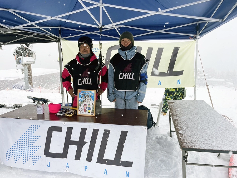 長野県（3/16）Burton Mystery Series でCHILLブースを出しました