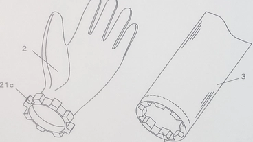 マグネットで手袋を自由に着脱できるウェアを製作したい のトップ画像